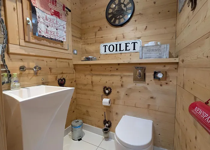 Prázdninový dům Neuf De Gamme Avec Spa, Sauna Et Decoration Originale - - Fr-1-589-80 Gérardmer