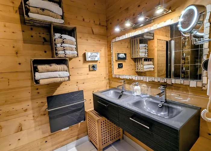 Neuf De Gamme Avec Spa, Sauna Et Decoration Originale - - Fr-1-589-80 Prázdninový dům Gérardmer